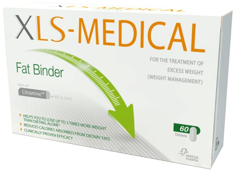 XLS Medical Fat Binder Tablets Pack of 60